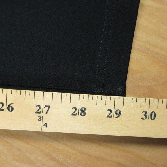 EILEEN FISHER Slim Ankle Zip Riding Pants Sz XS Black Equestrian Ponte Trousers - Picture 15 of 16